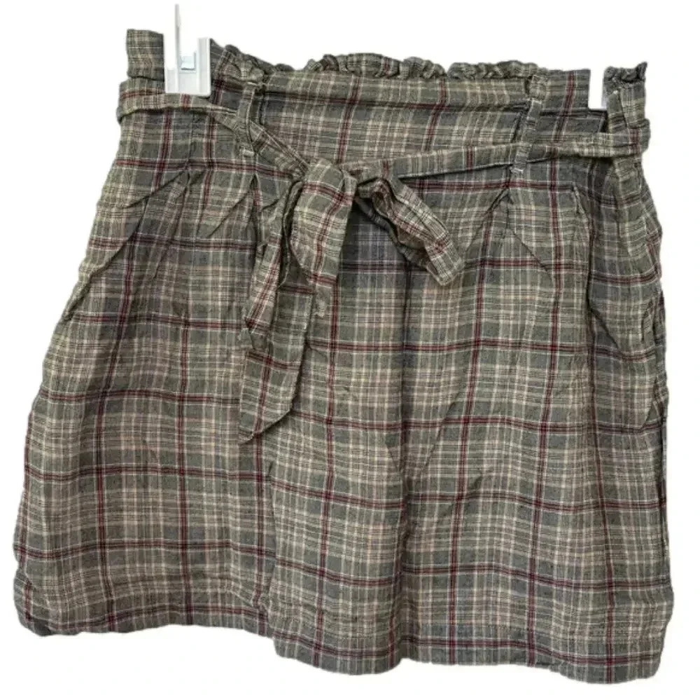 American Eagle Plaid Mini Skirt